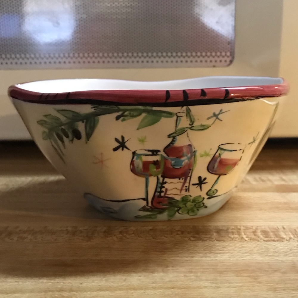 Julia Junkin Home Baked 6" Tan Bowl Serving